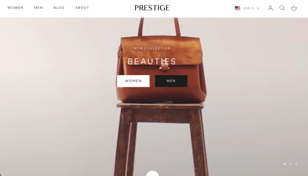 Prestige shopify theme